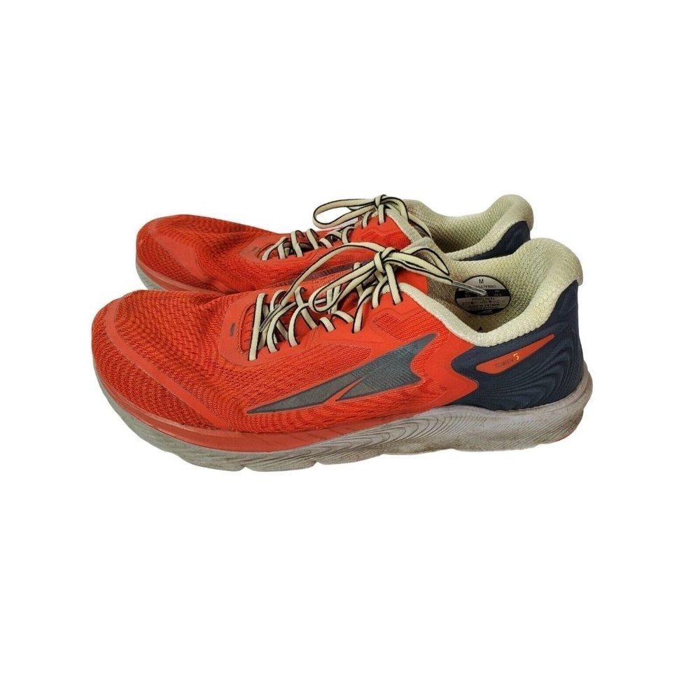 Altra Torin 5 Zero Drop Running Shoes Sneakers Mens US 10.5 Orange GUC